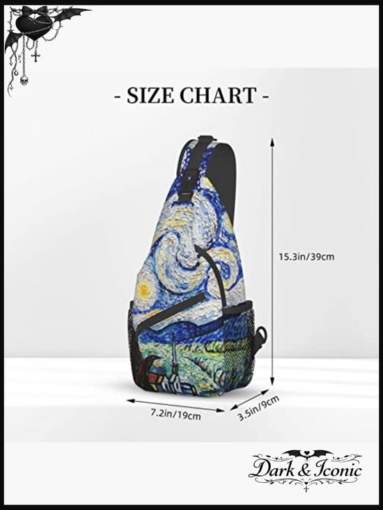 Sling Backpack Crossbody Chest Shoulder Bag Travel Daypack Casual main image 6